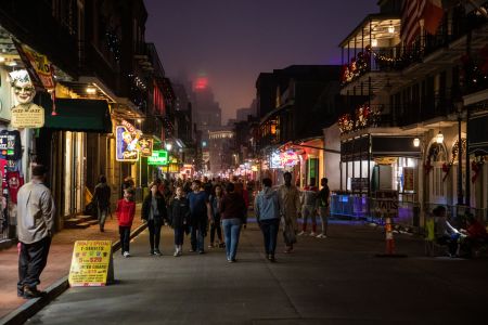 New Orleans by night